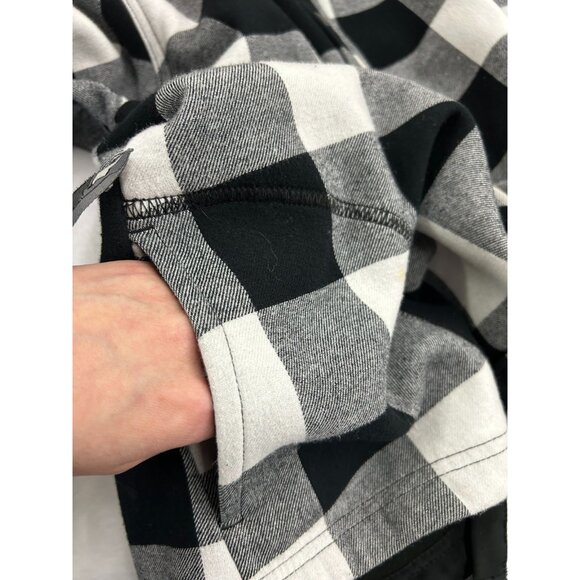 ORVIS Men's size XL Shirt Jacket Plaid Fleece Lined Snap Front Pocket classic - Picture 10 of 13